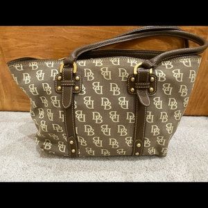 Pre-loved Dooney & Bourke Small Monogram Tote